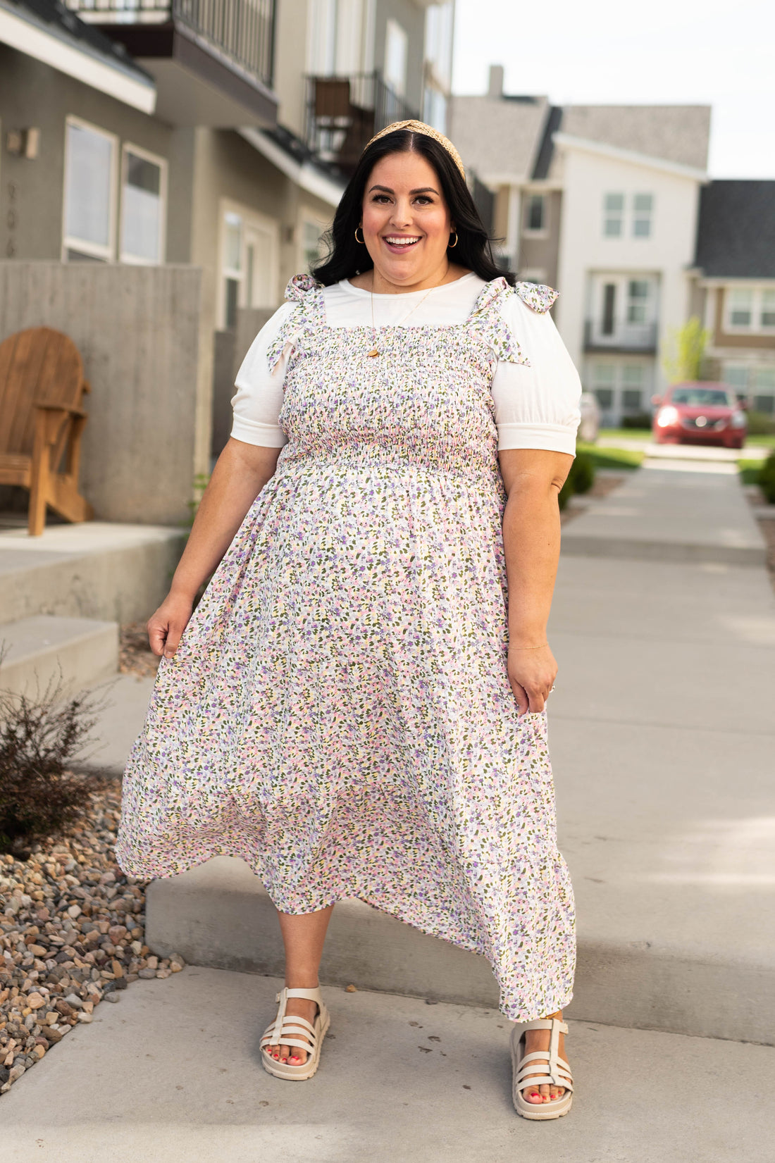 Aurora Lavender Dress