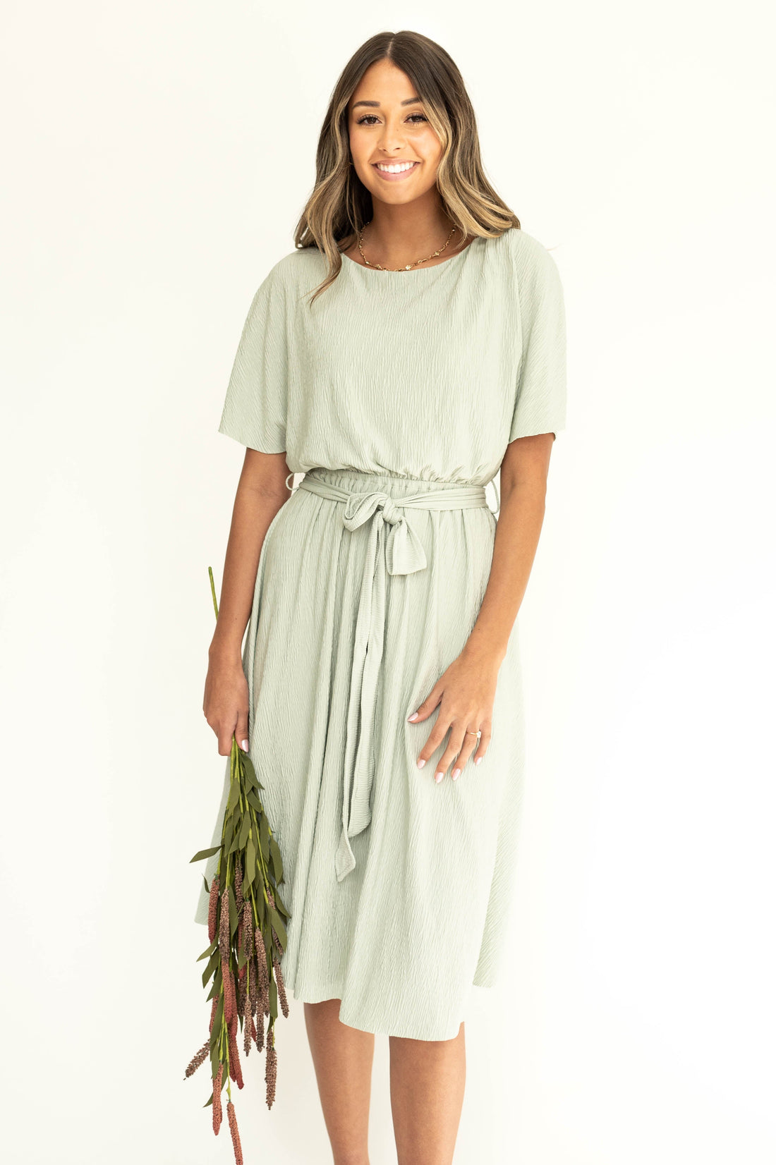 Megan Sage Dress