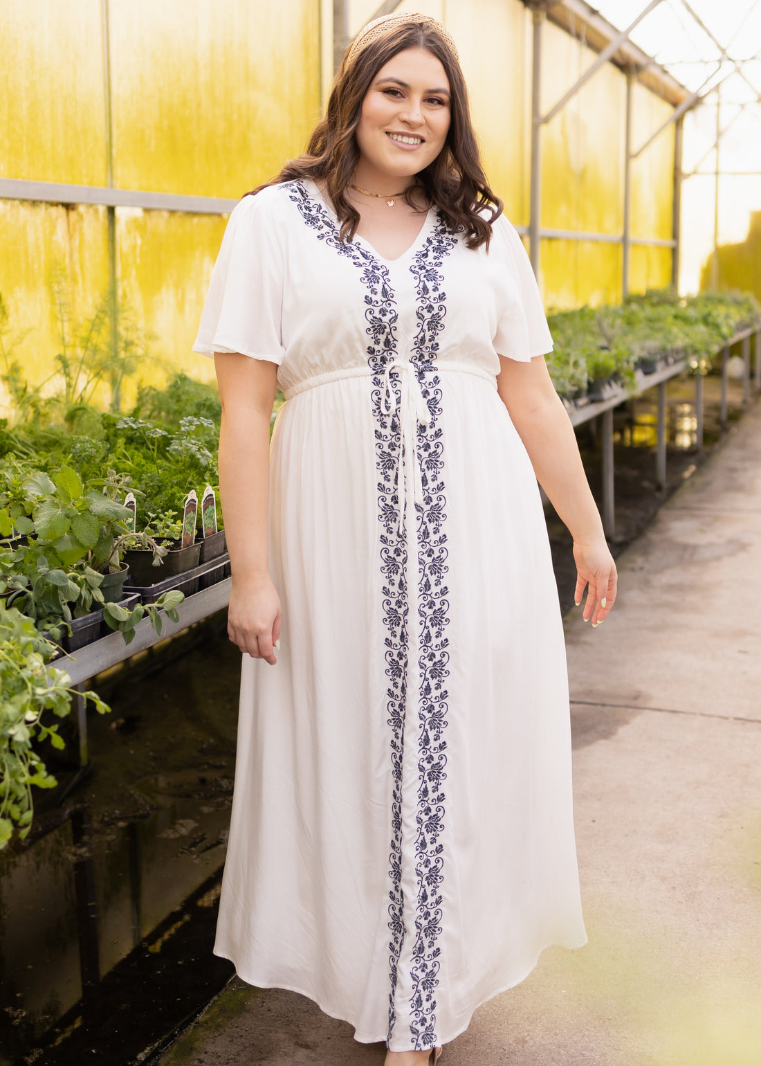 Diana White Dress