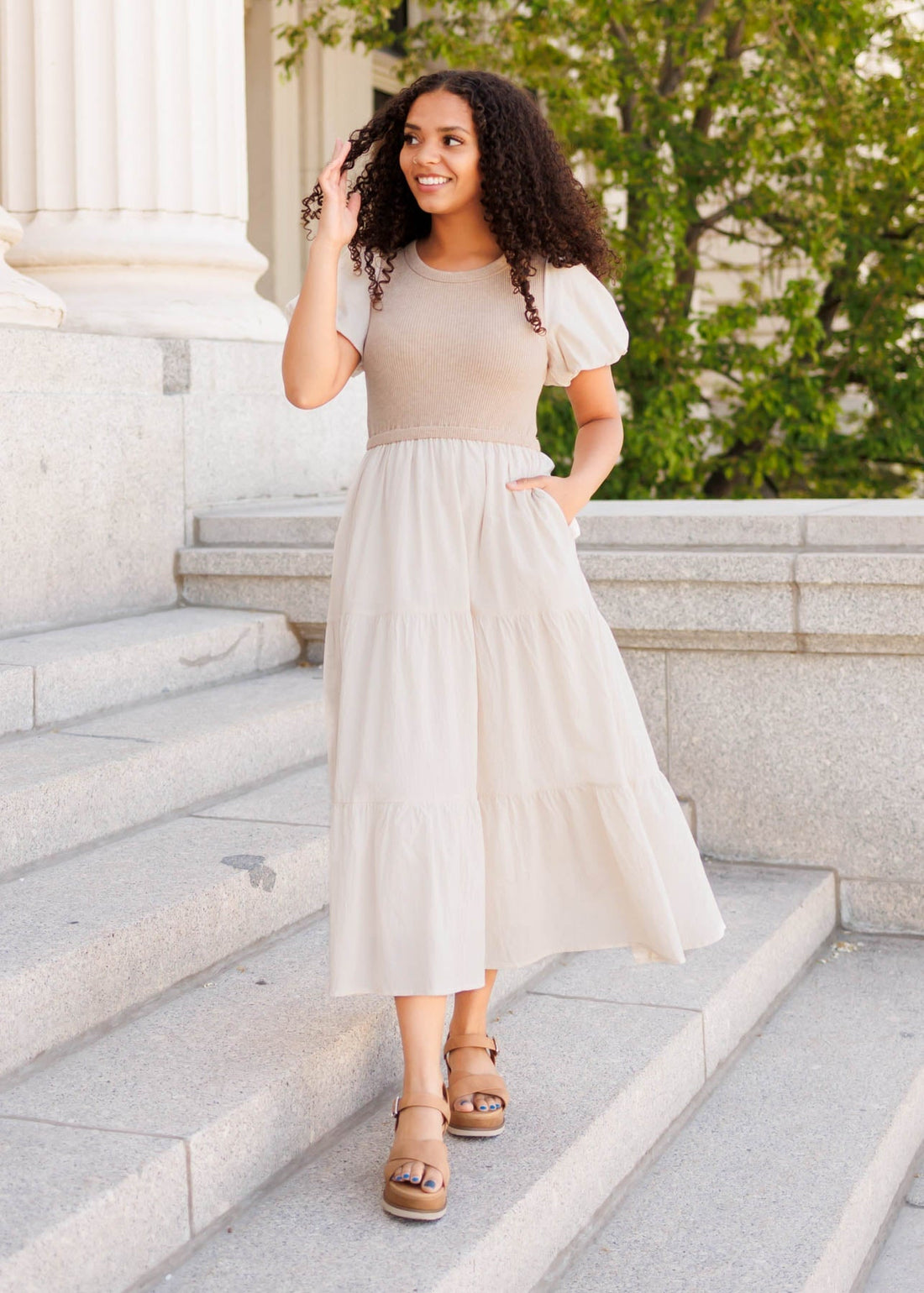 Marigold Rib Knit Dress